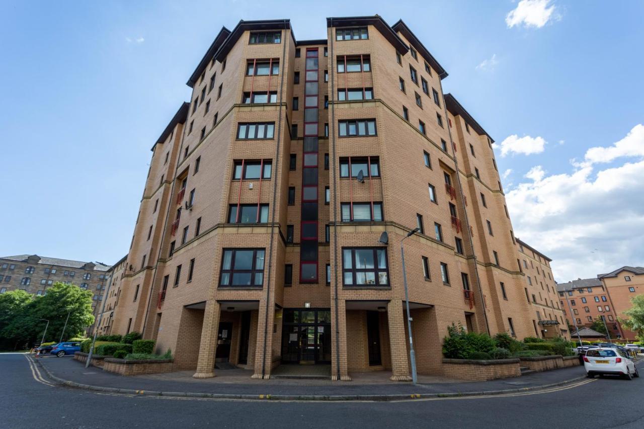 Stunning 1 Bed Merchant City Apartment With Parking Glasgow Exterior photo